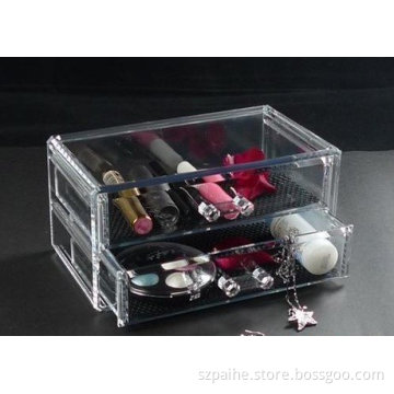 Acrylic Cometstic Display Box with Drawers